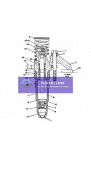 Injector 7W8668 7C4182 OR-1758 OR1758 CA7W8668
7W-8668 7W8668 3500 MUI 96Y 2W8860 CATERPILLAR CAT